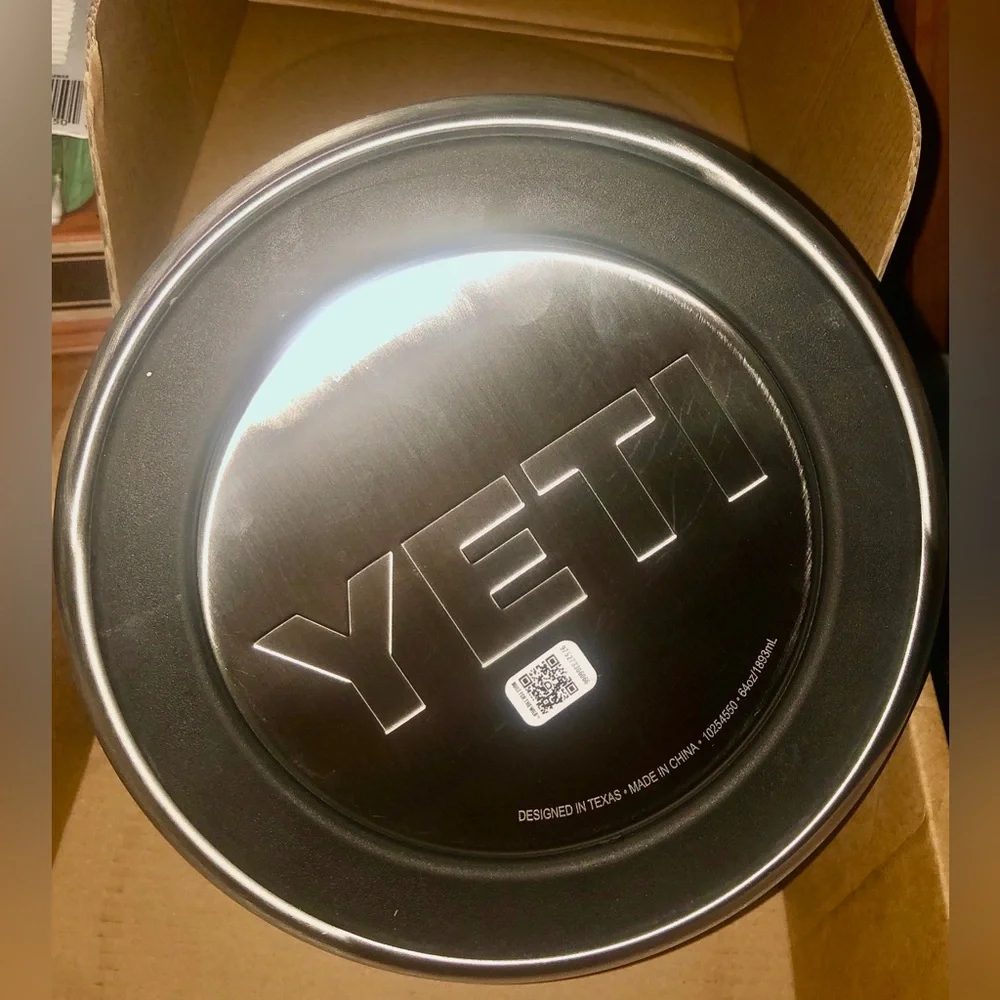 YETI BOOMER 8 CUP Stainless Dog Bowl Co-Branded with ULINE NIB